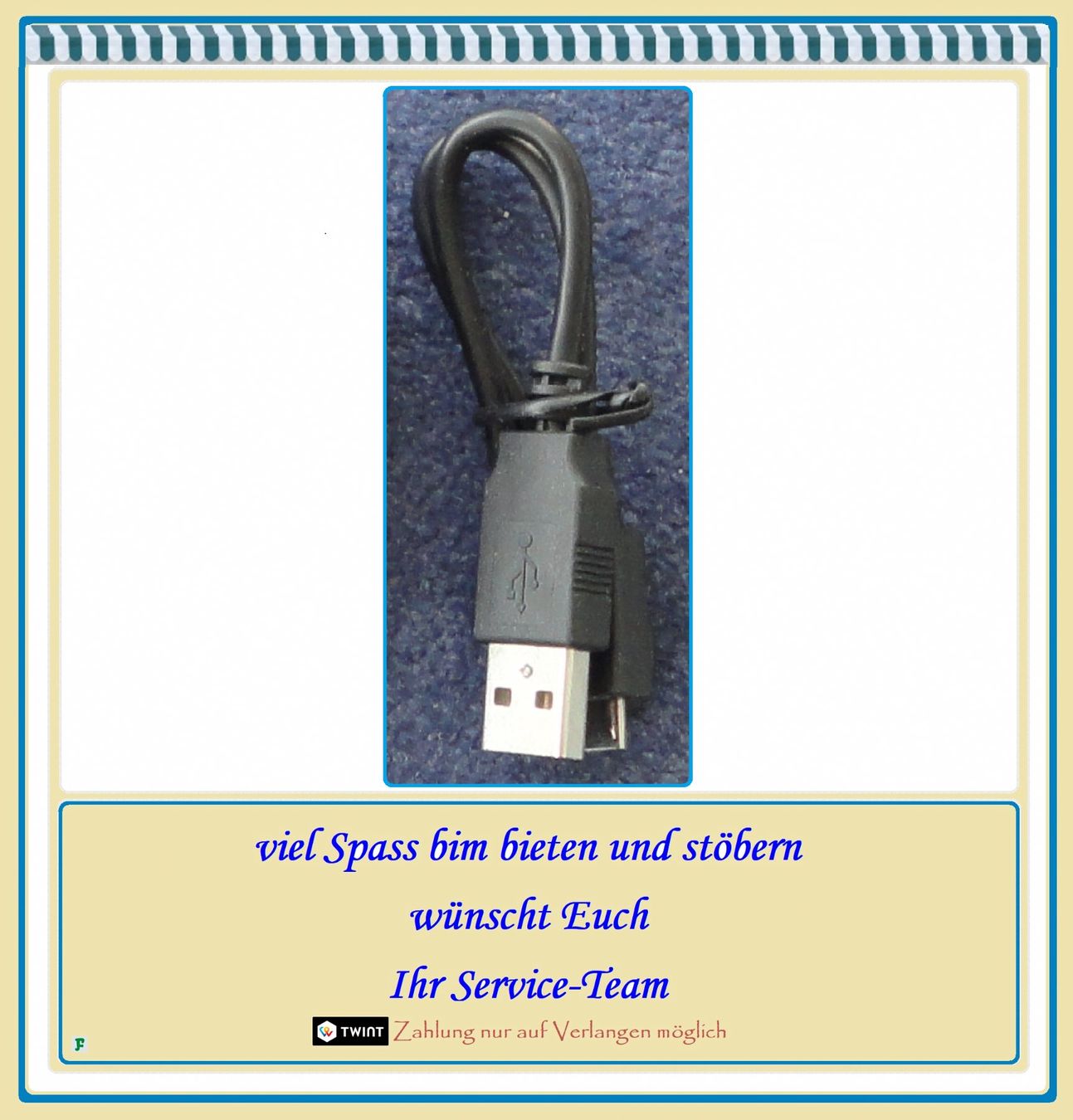 Caricabatterie: easy cell • USB-Ladegerät mit micro ↔ USB Kabel – Nuovo (secondo la descrizione) da Münchwilen TG venduto da FLOHMIFLITZER 4
