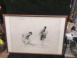 JEAN-LOUIS FORAIN (1852-1931) LITHOGRAPHIE SIGNÉE ET NUM.