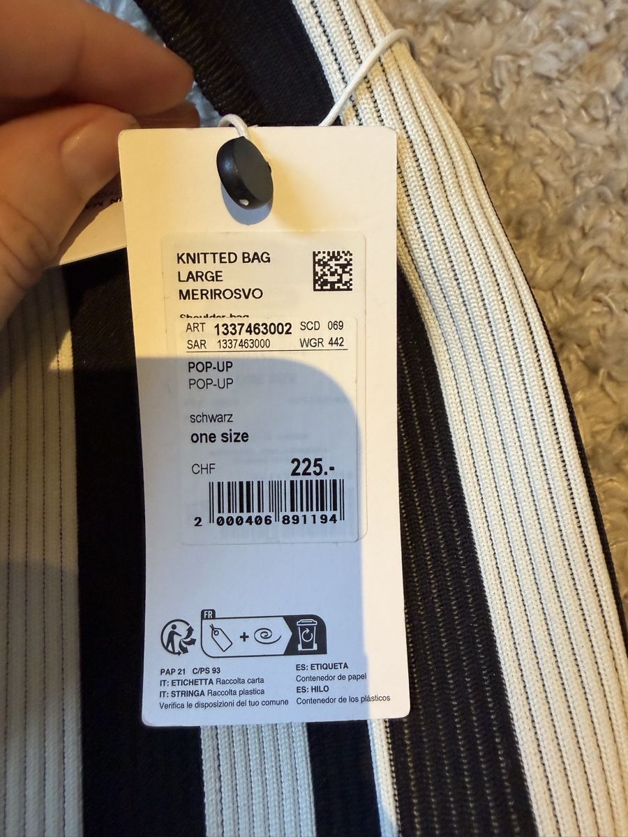 Marimekko Borse: Brand new Marimekko handbag from Globus – Nuovo e nell'imballaggio originale da Pully venduto da vik_2mrb 1