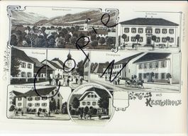 Gruss aus Kestenholz - (AK Lithoansicht im Form. A4)