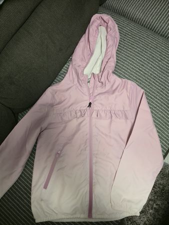 Leichte Frühlingsjacke in Rosa, Grösse 140 Top Zustand!