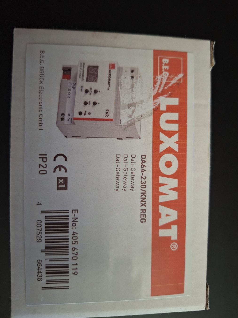 Componenti elettronici: Dali Gateway KNX – Nuovo (secondo la descrizione) da Bülach venduto da Tvolvo 1