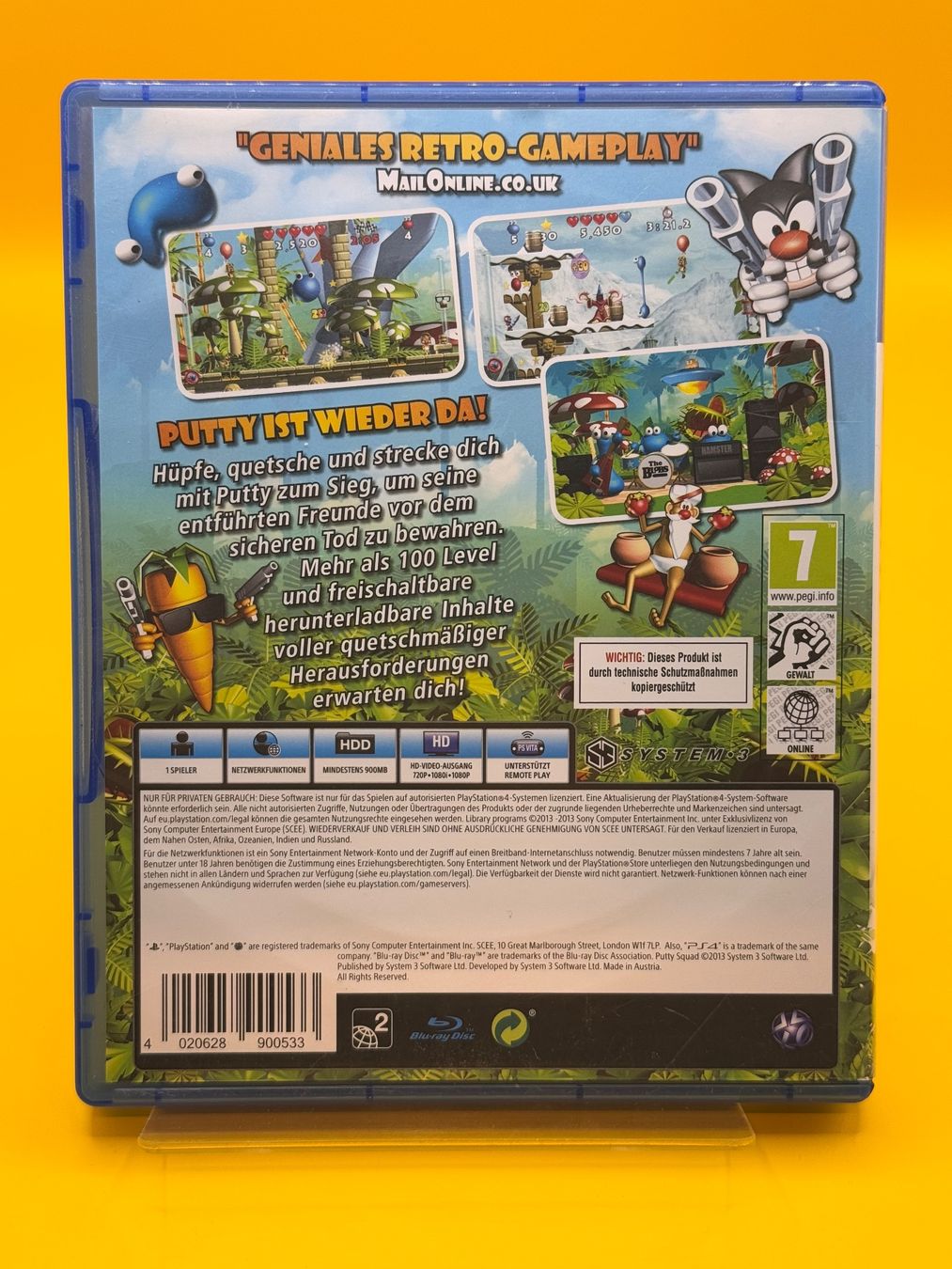 Sony Giochi: Putty Squad PS4 Retro Jump 'n' Run Spass – Usato da Oberwil b. Zug venduto da silver2024 1