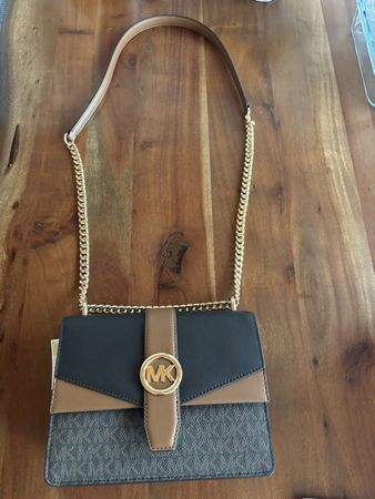 Michael Kors Greenwich Tasche braun, NEU