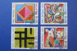 Serie Pro Patria 1991 - off.Ersttag-Eckstempel BERN