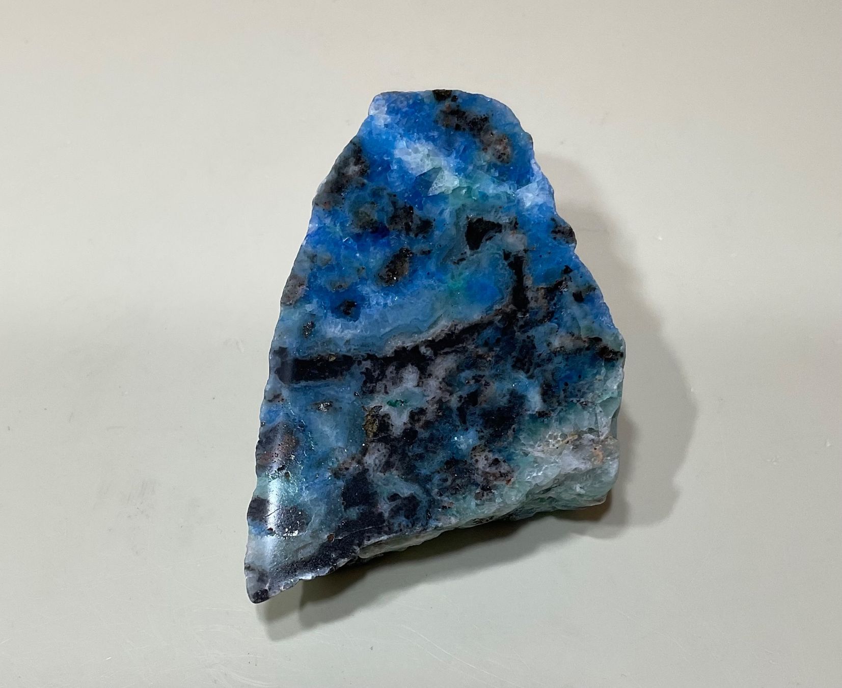 Minerali & Pietre curative: Wunderschöne Azurita Roh Form aus Spanien – Nuovo (secondo la descrizione) da Gibswil venduto da BestePreis 1