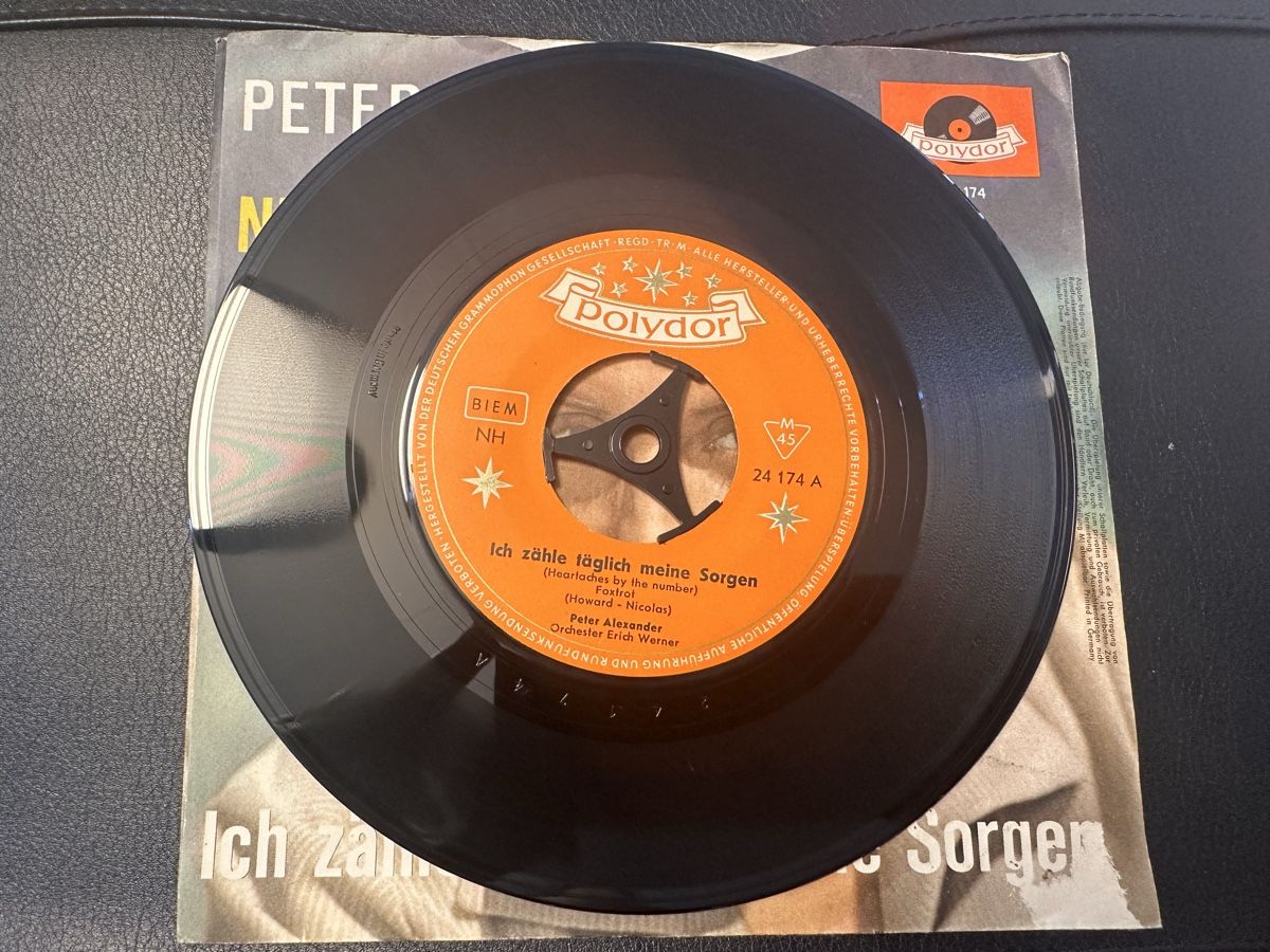 Dischi in vinile: Schallplatte von Peter Alexander – Usato da Zollikofen venduto da Taximan89 1