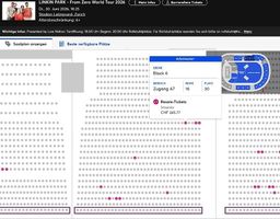 Linkin Park From Zero 2026 Letzigrund Ticket