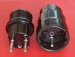 2 alte Stecker Schutzkontaktstecker + 2-poliger C-Stecker?