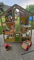 Puppenhaus Hape mit viel Zubehör