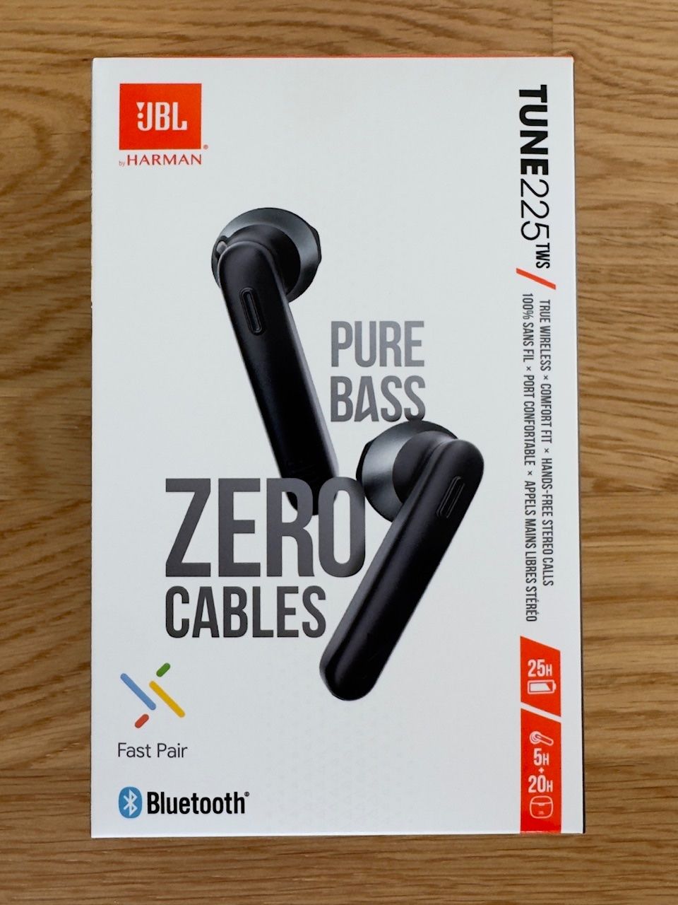 JBL Cuffie: Écouteurs JBL Tune 225TWS noir – Nuovo e nell'imballaggio originale da Yverdon-les-Bains venduto da ele_z7jf