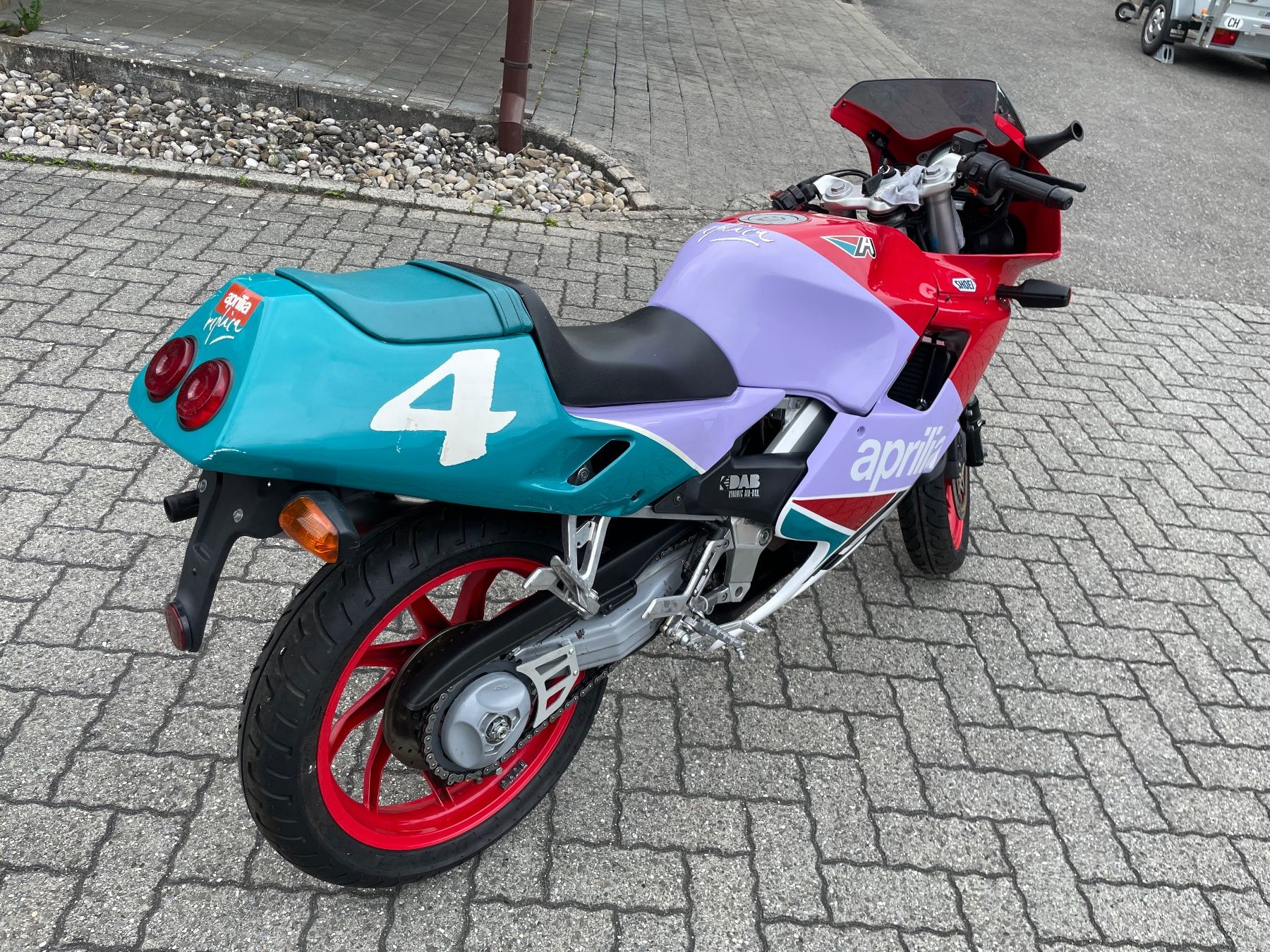 Aprilia Strasse: Aprilia AF1 Sintesi Replica 125ccm – Defekt aus Ipsach von Layco 7