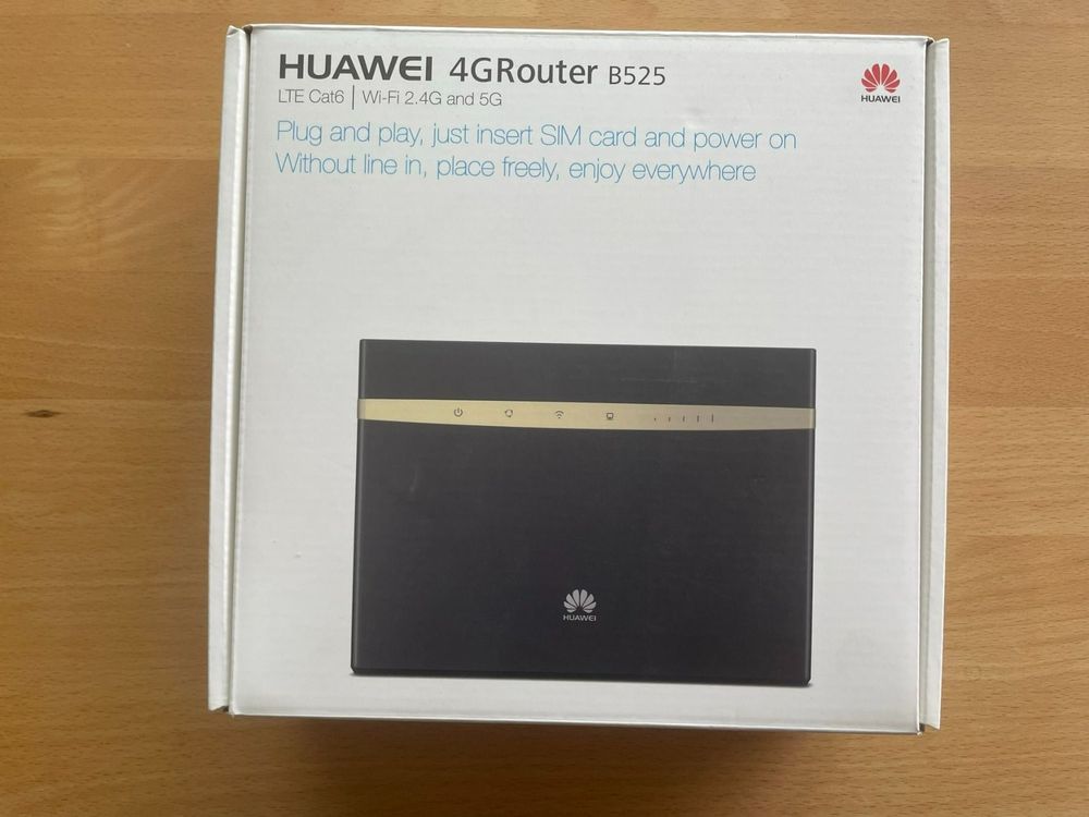 Huawei B525 LTE 4G Mobiler Router Modem Kaufen Auf Ricardo