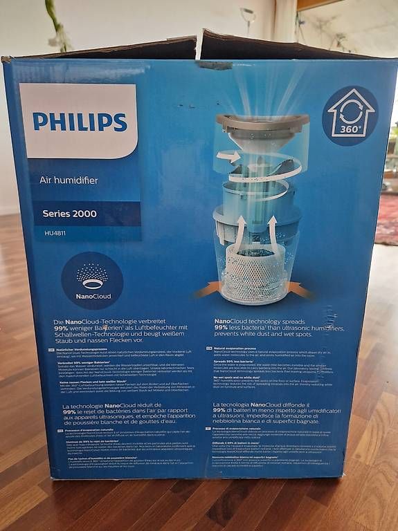 Philips Luftbefeuchter: Luftbefeuchter von PHILIPS – Gebraucht aus Luzern von e.franziska 2