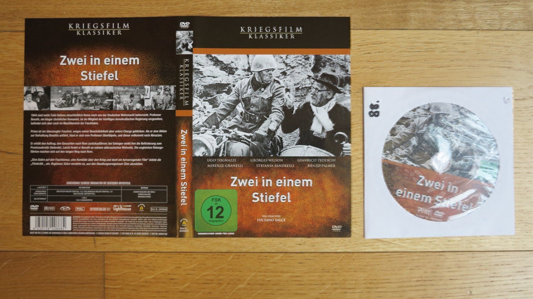 Tutti i DVDs: Zwei in einem Stiefel – Usato da Bettmeralp venduto da stermei