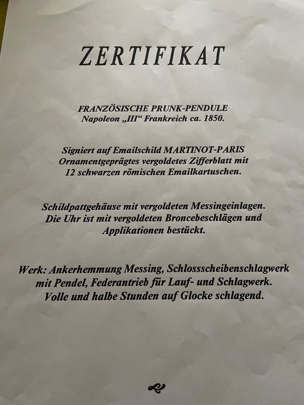Orologi: Antike Uhren – Usato da Ehrendingen venduto da FH540 1
