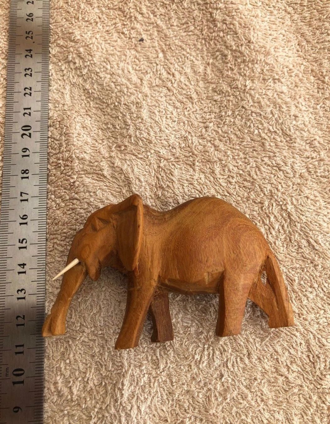 Xilografie: Elefanten Handgemacht HolzSkulptur – Usato da Seuzach venduto da Wolf936 5