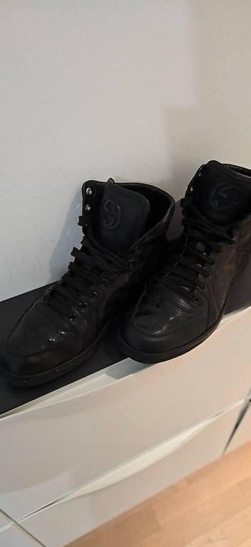 Herrenschuhe: Baskets Gucci noires  Très bon état – Gebraucht aus Bellevue von Liano_01 3