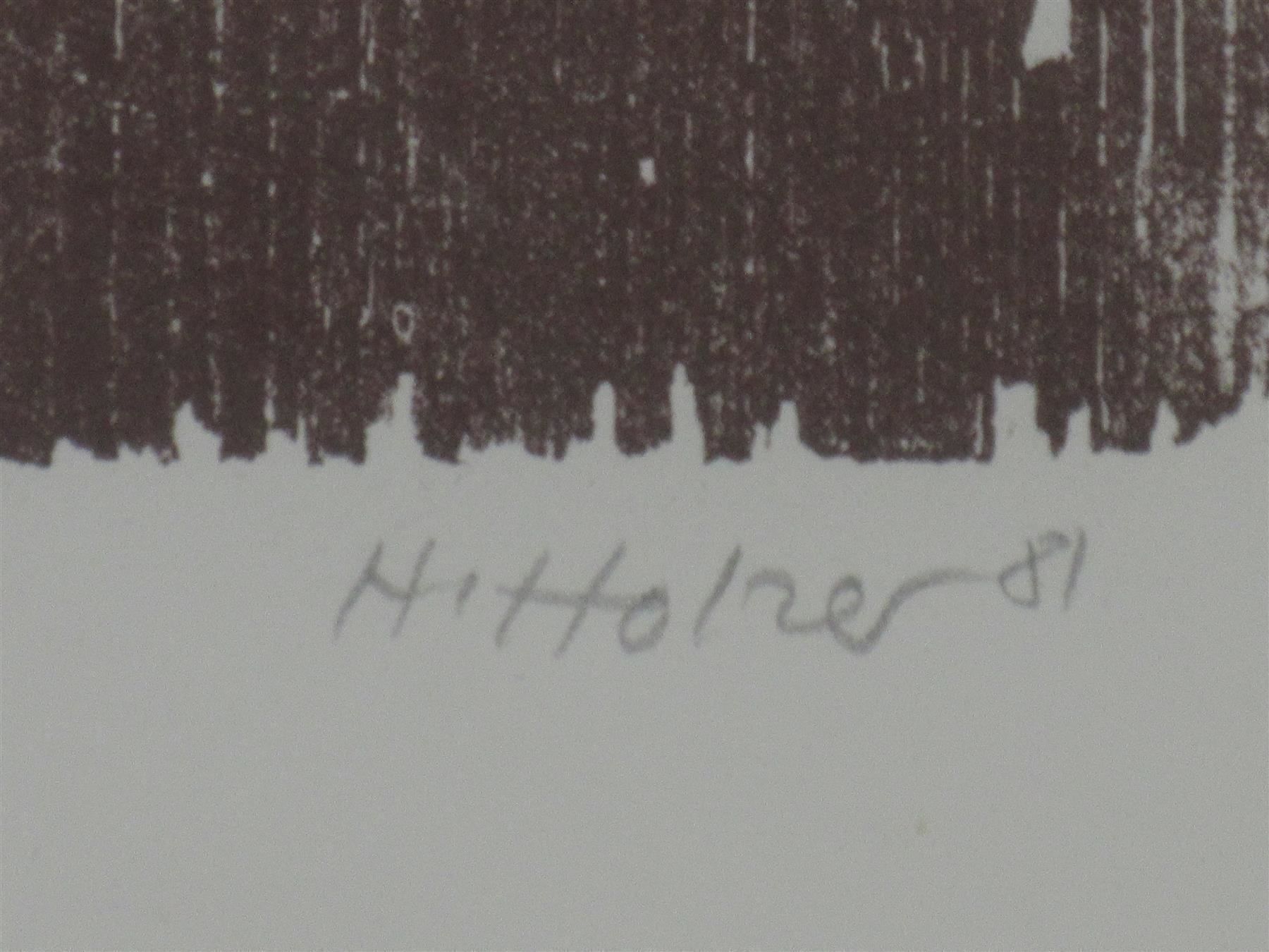 Xilografie: Hansueli Holzer Holzschnitt sig/num. – Usato da Weinfelden venduto da Kunst2010 2
