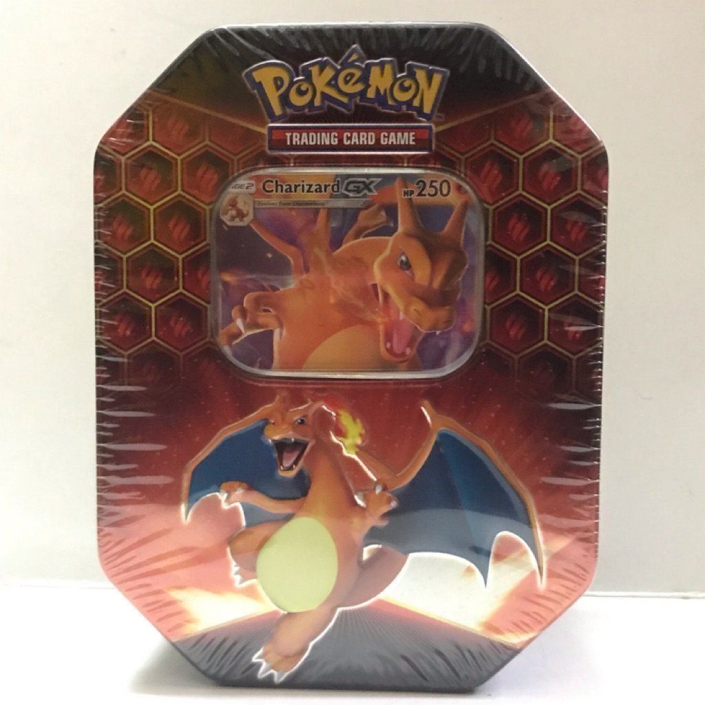 Cartoline: Pokémon Hidden Fates Charizard Tin Box – Nuovo e nell'imballaggio originale da Matzendorf venduto da SwissMagicKarten