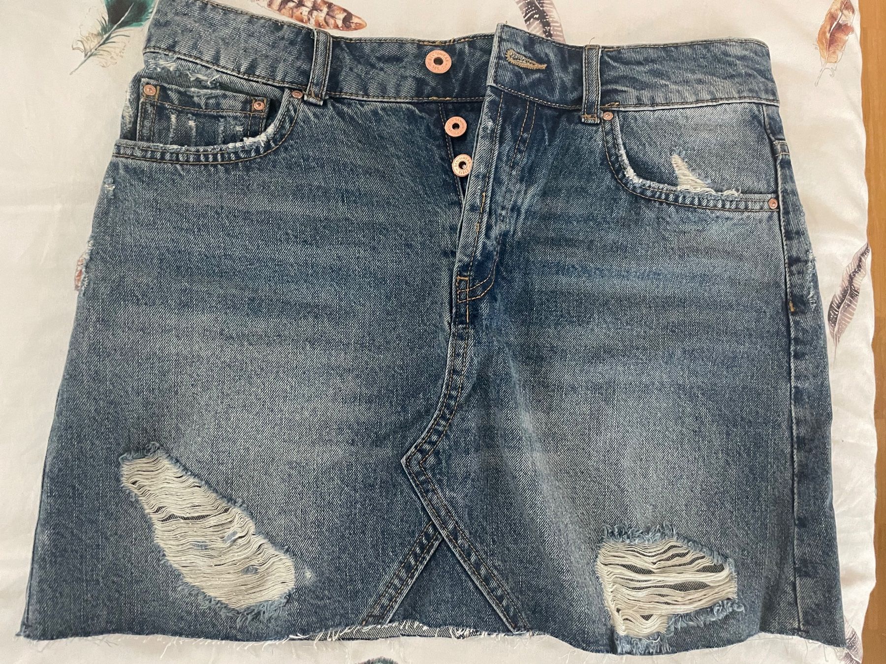 Zara Röcke: Zara Jeans Jupe NEU – Neu (gemäss Beschreibung) aus Lausen von san_ddq5