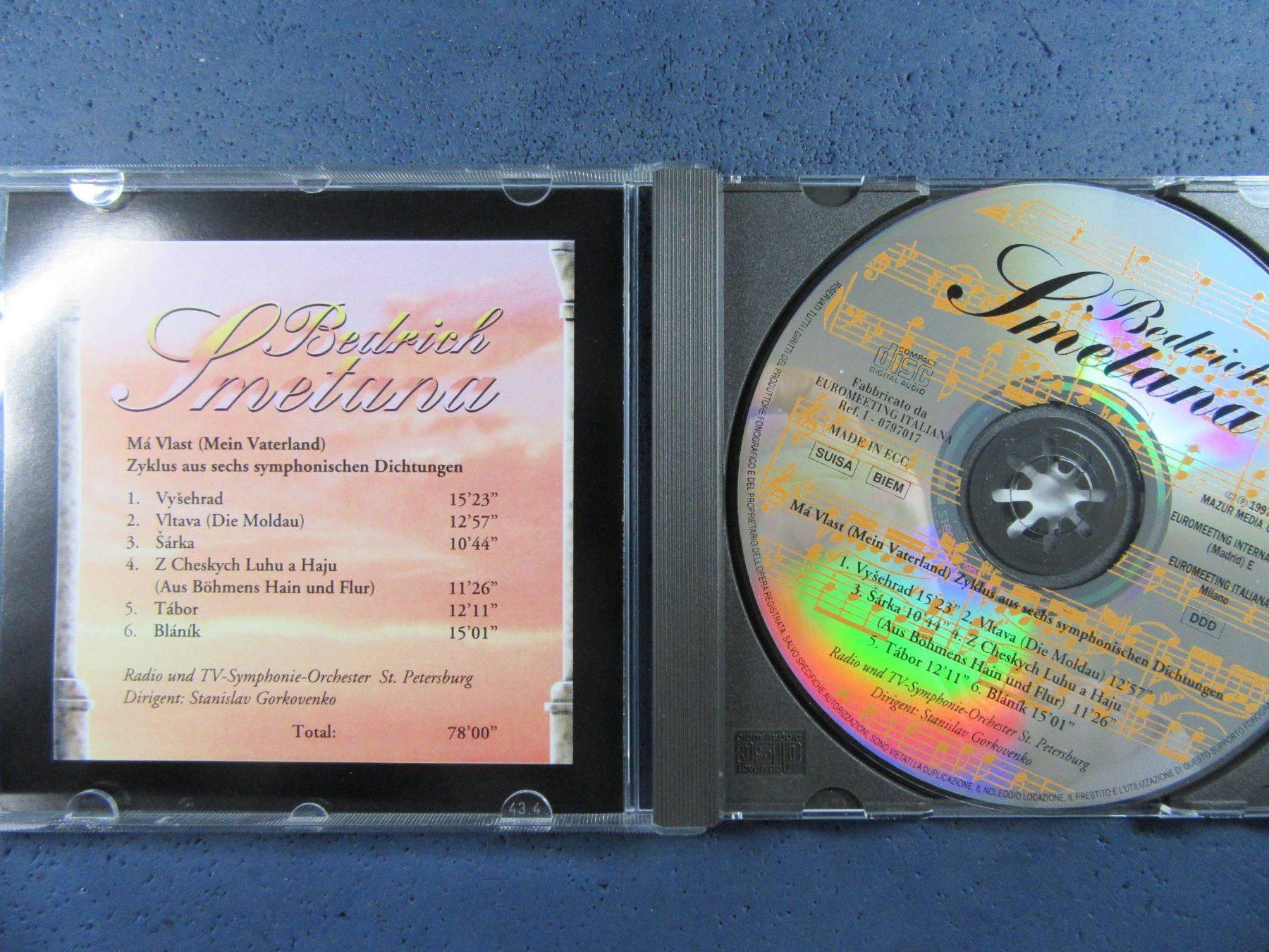 CD: BEDERICH SMETANA WELTWOCHE CD – Usato da Ettingen venduto da Hausi4711 2