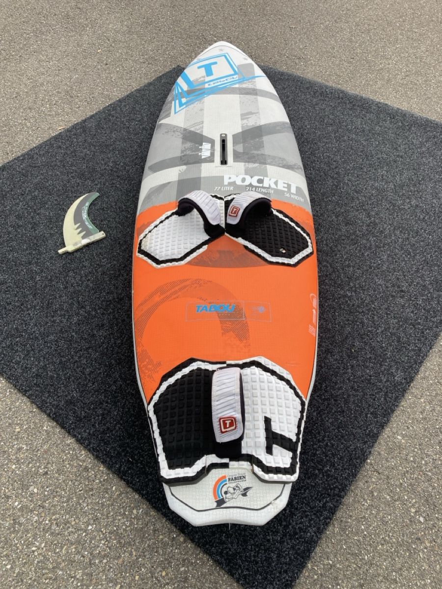 Tavole da surf e di nuoto: Windsurfboard Tabou Pocket Wave Ltd. 77l – Usato da Männedorf venduto da lendle88 1