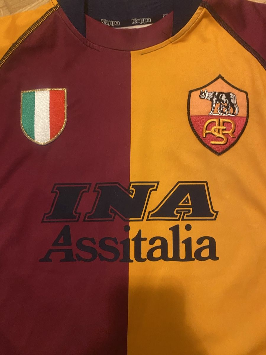 Kappa Leibchen & Hosen: AS Rom Trikot Totti – Gebraucht aus Zürich von ChampShirts 3