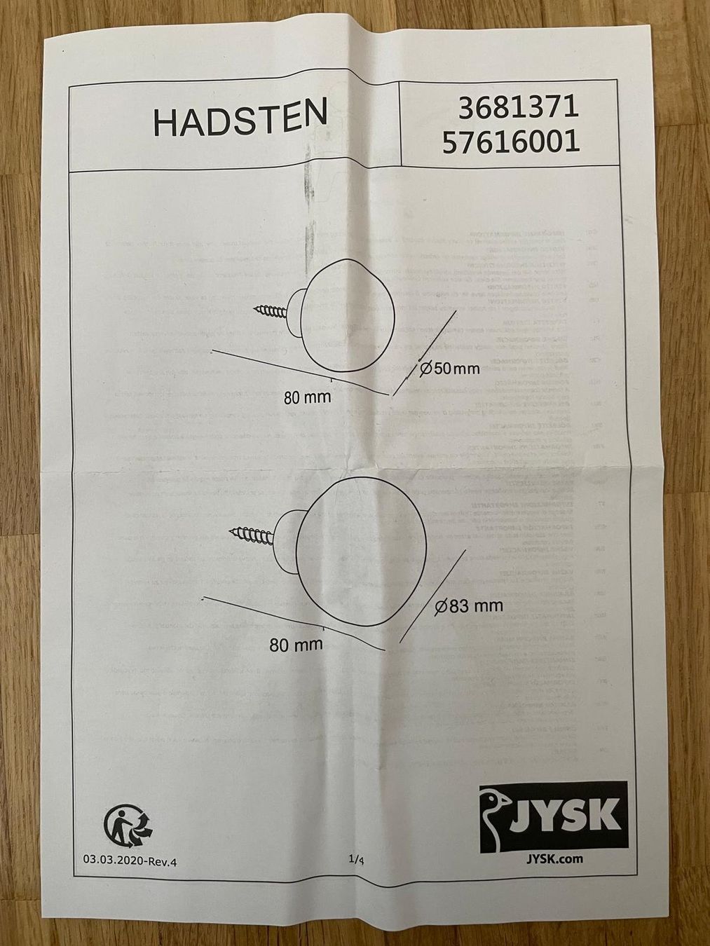 Jysk Garderobe: Garderobenknäufe – Neu (gemäss Beschreibung) aus Thun von anj_25k8 3