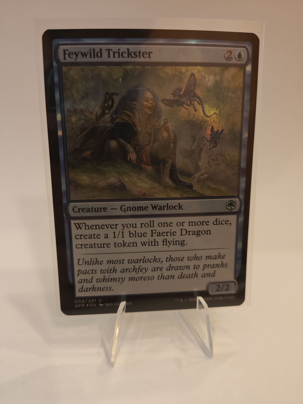 Magic The Gathering Carte collezionabili: Magic Feywild Trickster 058/281 U – Nuovo (secondo la descrizione) da Arbon venduto da Printify3D