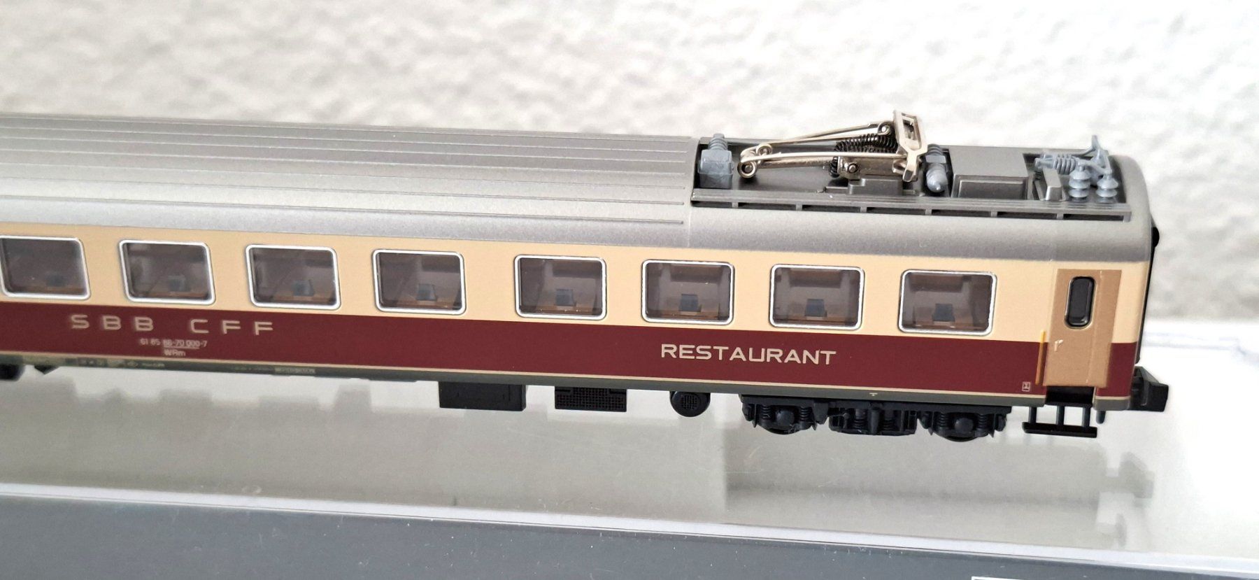 Kato Modellini di ferrovie: Kato SBB WRm  Restaurant  " TEE " K23302 – Nuovo (secondo la descrizione) da Biberist venduto da Ntrains 5