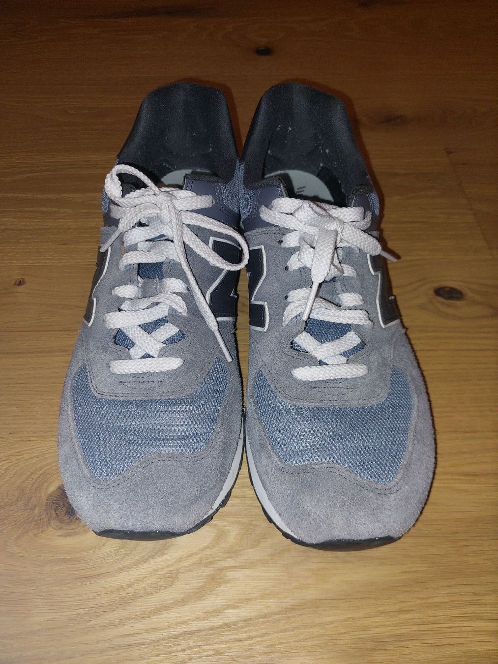 New Balance Scarpe da uomo: New Balance 574 Blau, Grösse 46.5 – Nuovo (secondo la descrizione) da Thun venduto da thi_l885 1