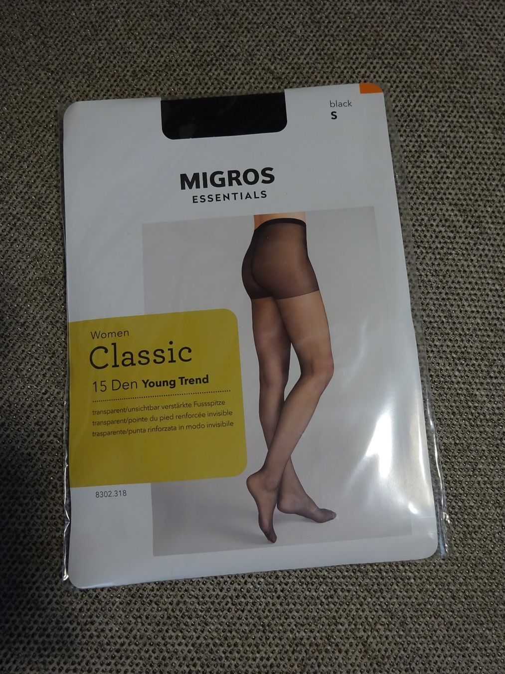 Migros Calze & Collant: Strumpfhose-Classic/Migros Essential – Nuovo e nell'imballaggio originale da Rothrist venduto da Mistery1