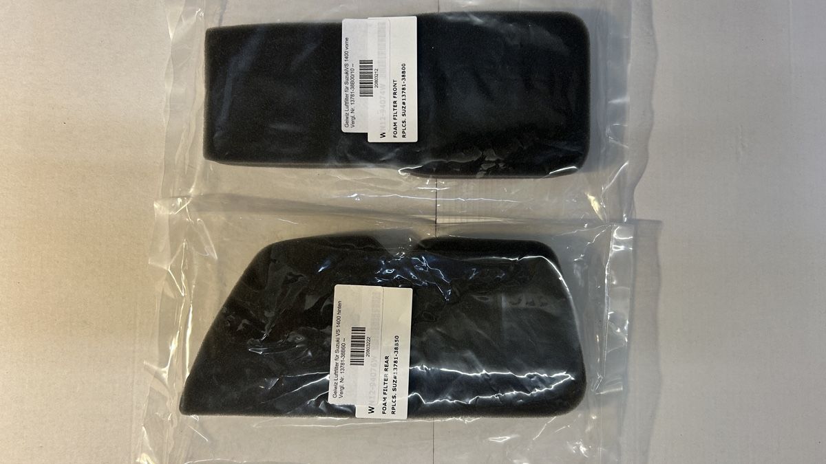 Suzuki Tutti i ricambio per moto: Suzuki VS Intruder Luftfilter Set – Nuovo e nell'imballaggio originale da Spiez venduto da fikus69