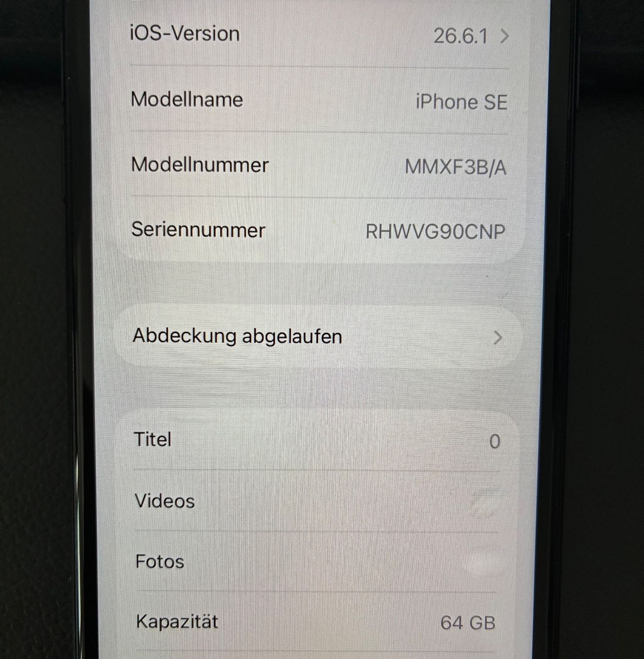 Apple Telefoni cellulari / Smartphones: Iphone SE 3. Generation 64GB – Usato da Baden venduto da usewhatyouhave 3