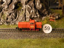 Arnold N Rangierlokomotive 346 325-4 rot gebraucht 59