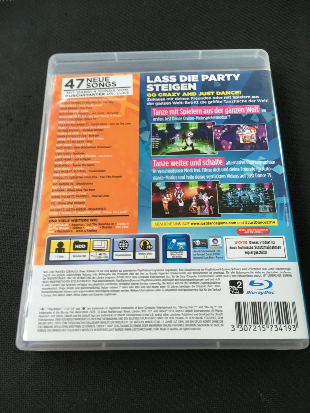 Sony Spiele: Just Dance 2014 - Playstation 3 / PS3 – Gebraucht aus St.Gallen von Punktchen01 1