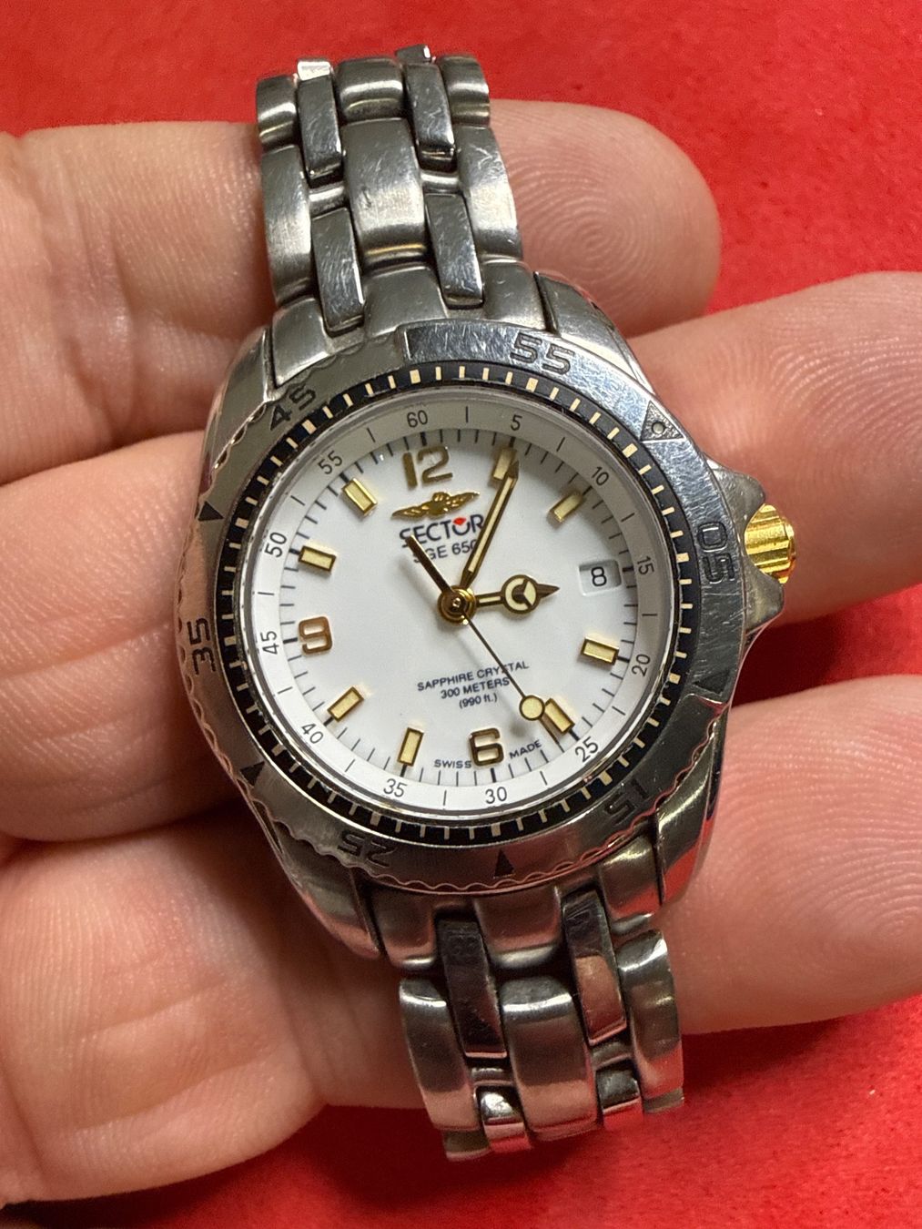Sector Uhren: Sector Quarz 30 mm – Gebraucht aus Pfeffingen von Allhandelklgwatches