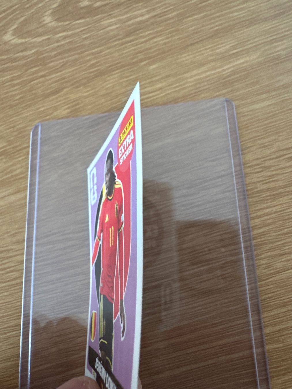 Panini Carte collezionabili: Extra Sticker Lila WM 26: Jeremy Doku – Nuovo e nell'imballaggio originale da Winterthur venduto da sah_gn89 2