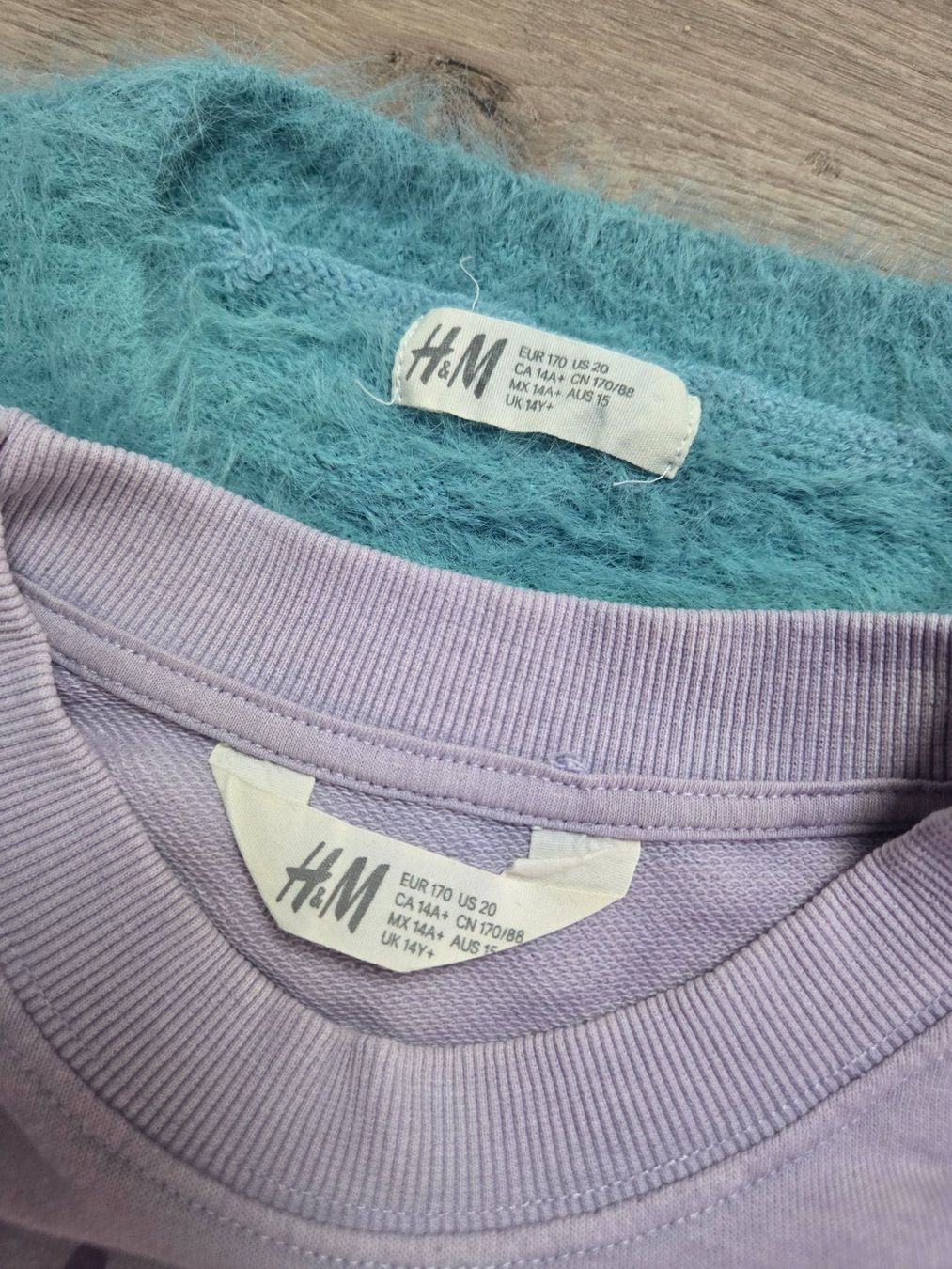 H&M Maglioni & Felpe: Pullover blau und lila Gr. 170 – Usato da Bottenwil venduto da huber_97 2