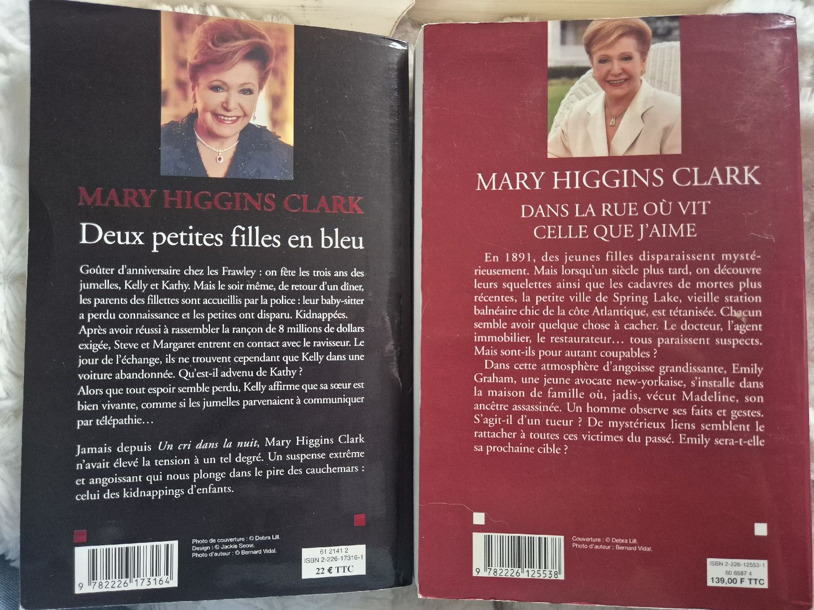 Libri: Lot de 8 romans de Mary Higgins Clark – Usato da Courfaivre venduto da LRolle 5
