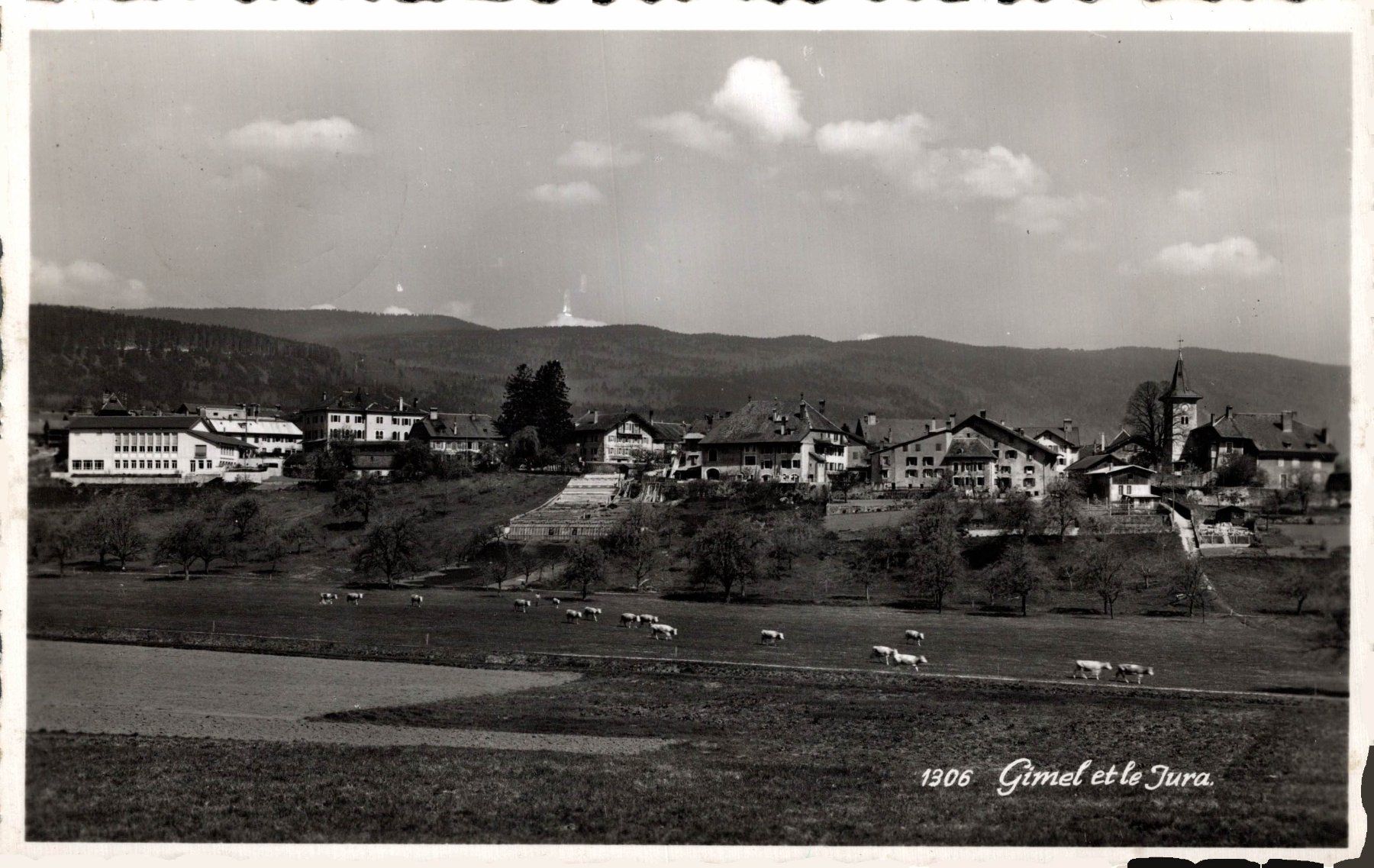 Cartoline postali: Gimel et le Jura – Usato da Bronschhofen venduto da Astore