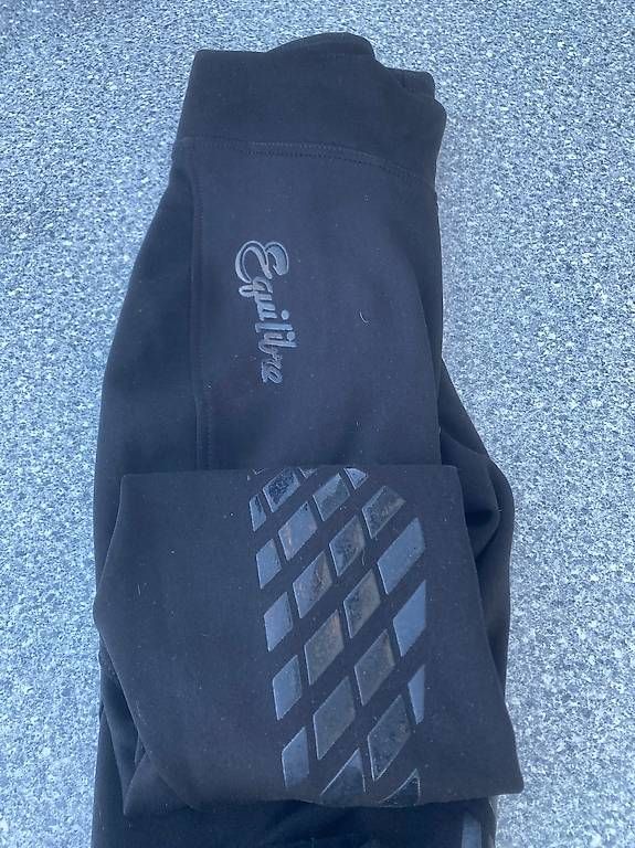 Leggings: Reithose  Reitleggins schwarz Gr. 38 von Equilibre – Usato da St. Pelagiberg venduto da Yellow73