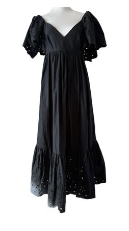 Schwarzes Sommerkleid von Zara, Grösse M