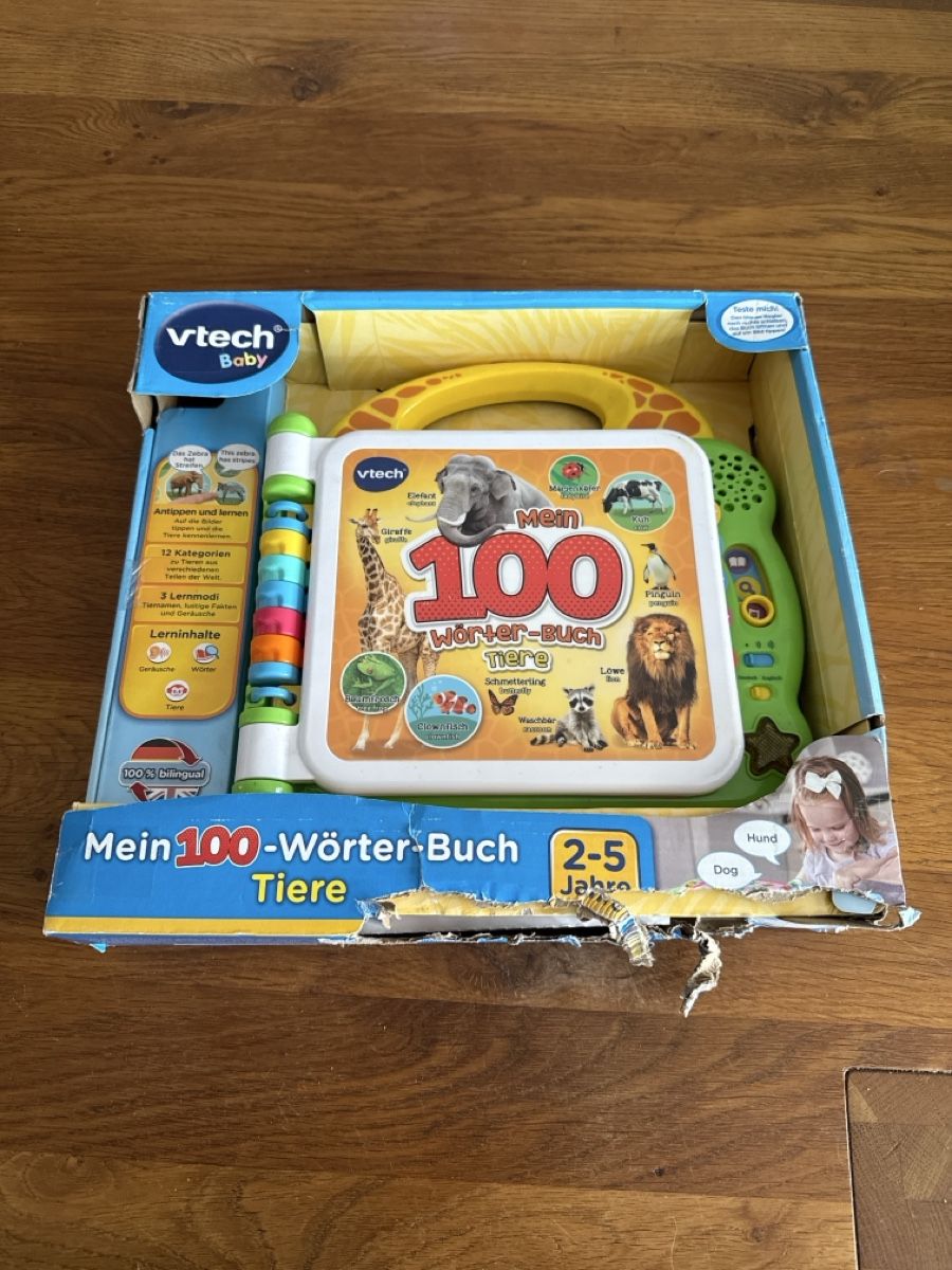 Libri: Neues Vtech Baby 100 Wörter Buch – Nuovo e nell'imballaggio originale da Therwil venduto da Schneefra1 2