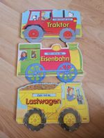 3er Set: Bilderbücher Lastwagen, Traktor Zug Kinderbuch