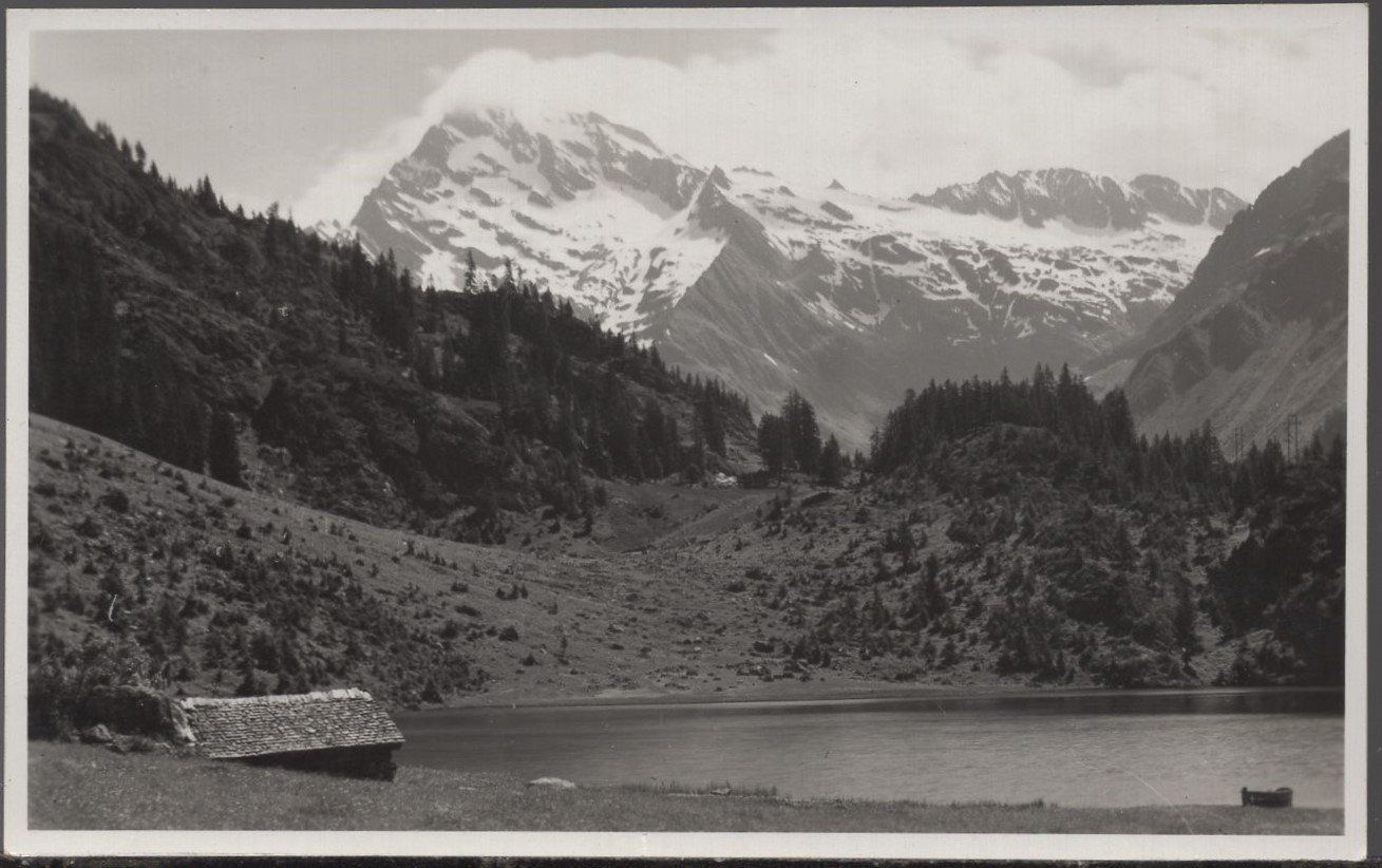 Ansichtskarten: Golzernsee mit Düssistock – Gebraucht aus Aarau von kufi44