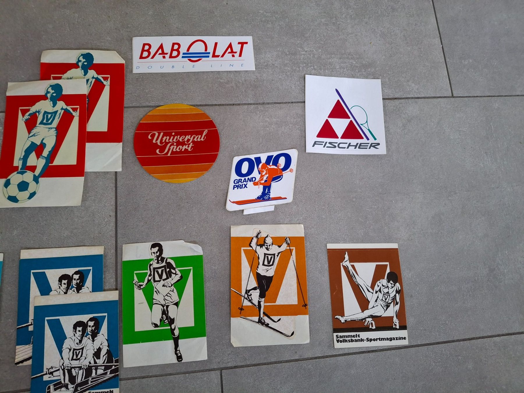 Sticker: 70-80er Vintage Sticker - Sport – Usato da Wiesendangen venduto da troawus 1