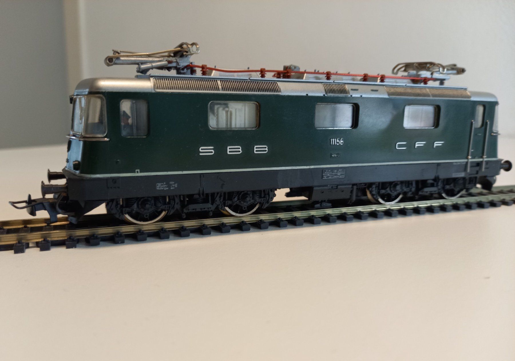 Fleischmann Modelleisenbahnen: Fleischmann Re 4/4 II   H0 / DC – Gebraucht aus Stans von Riesta 2