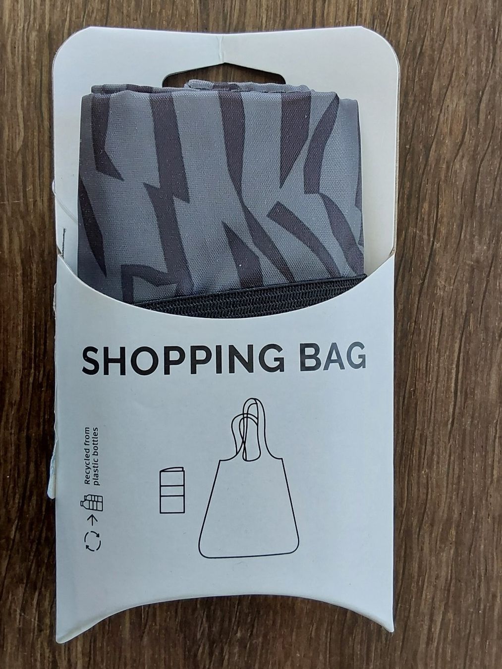 Taschen: faltbare Einkaufstasche Migros neu grau – Neu und originalverpackt aus Köniz von scopello12